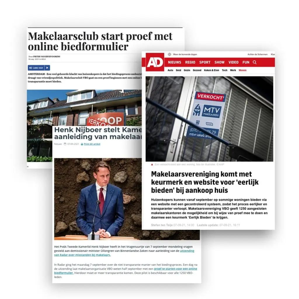 Eerlijk Bieden in het nieuws